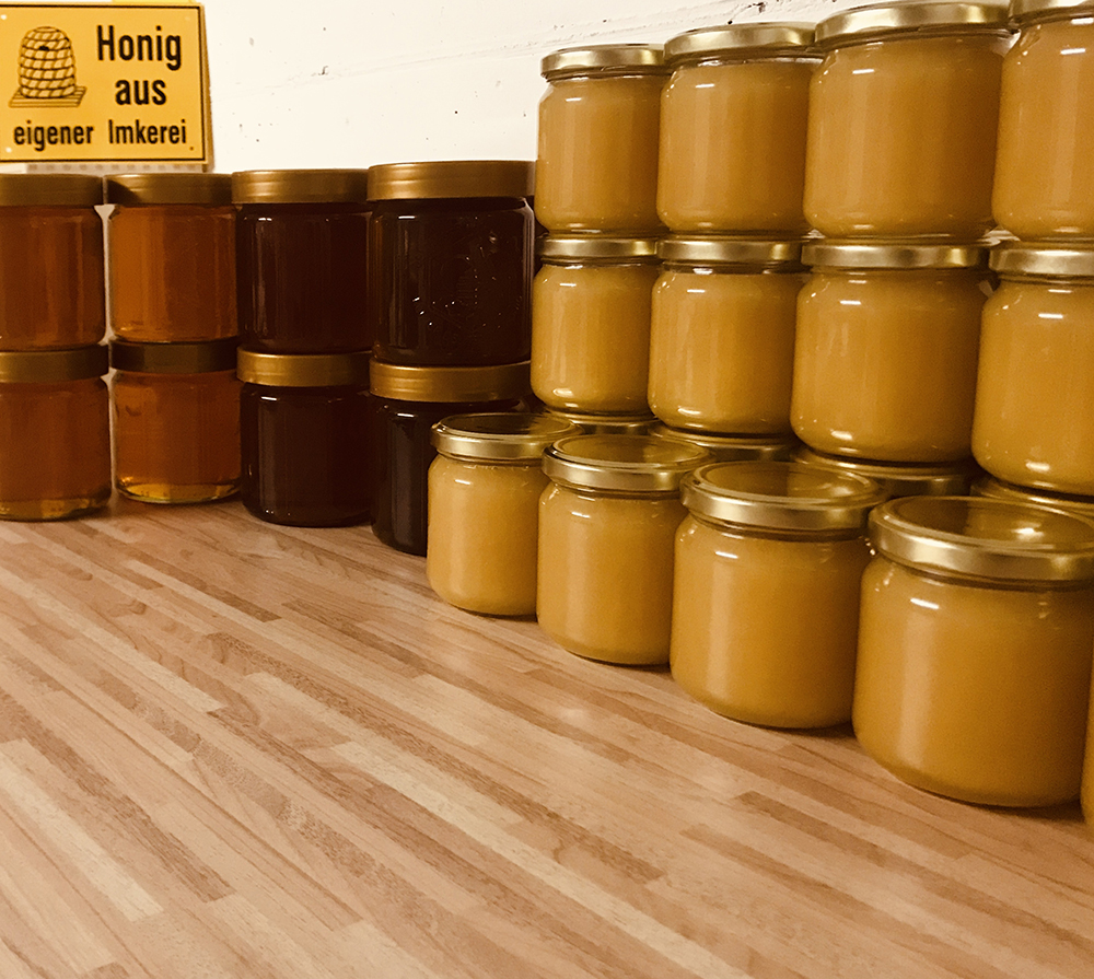 Deutscher Bienen Honig aus eigener imkerei